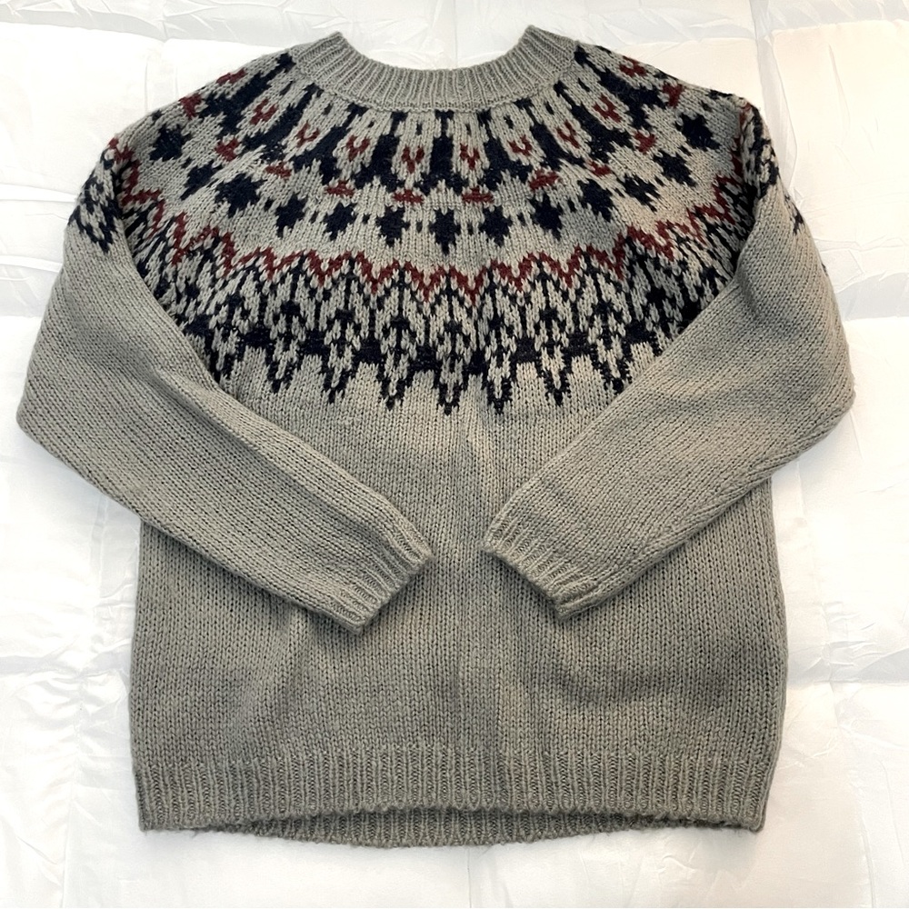 Stoic Fair isle sweater. XS.
